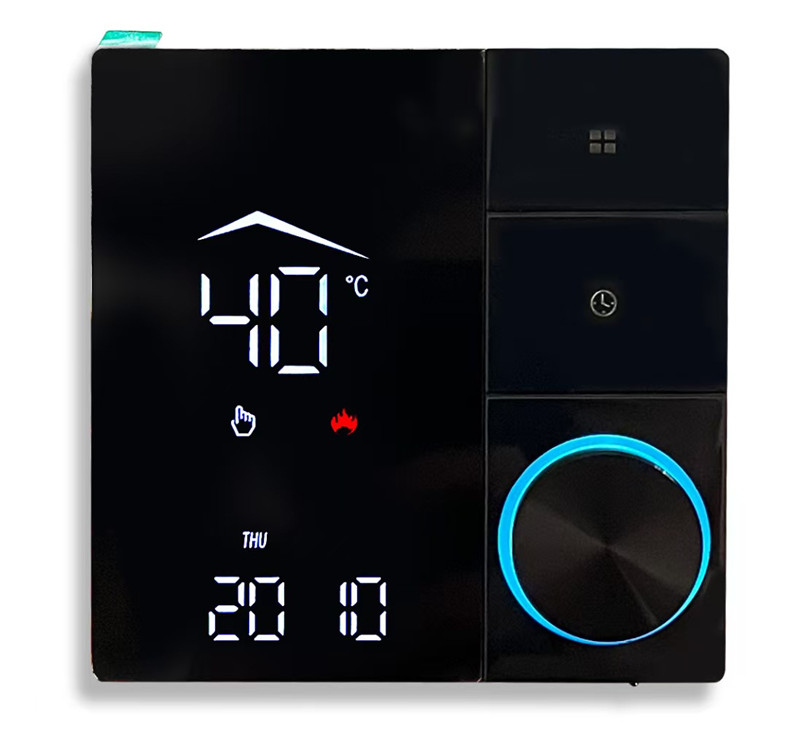 SDM9 旋钮触摸屏智能WIFI地暖温控器