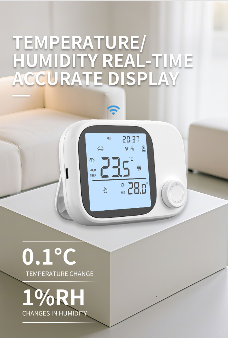 免布线电池款壁挂炉专用温控器(图12)